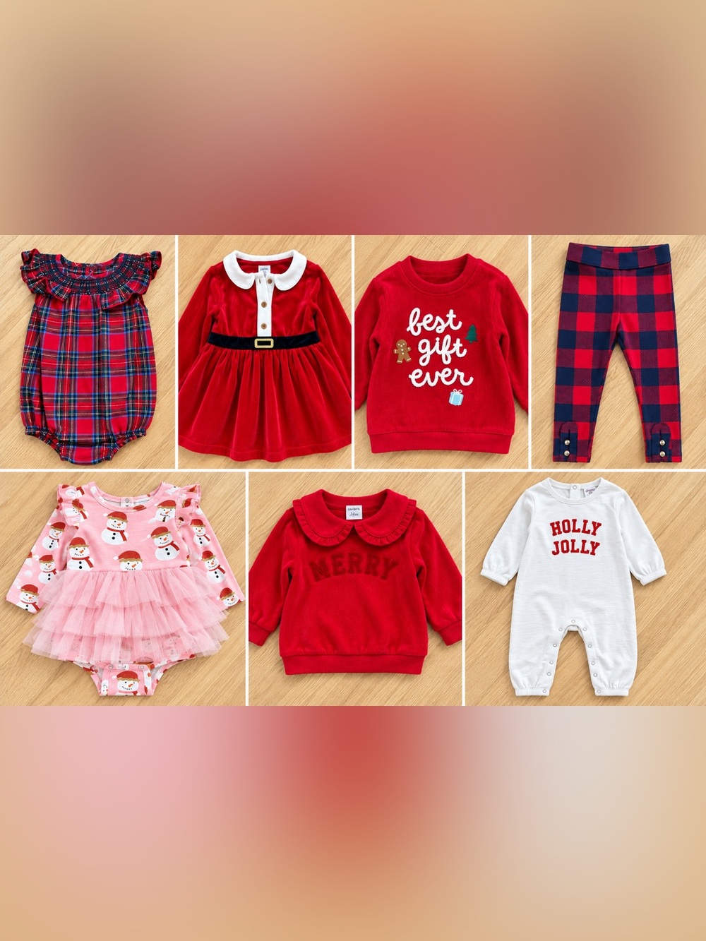 Holiday Bundle (Carters, Vineyard Vine, Spearmint (NWT), Janie & Jack)